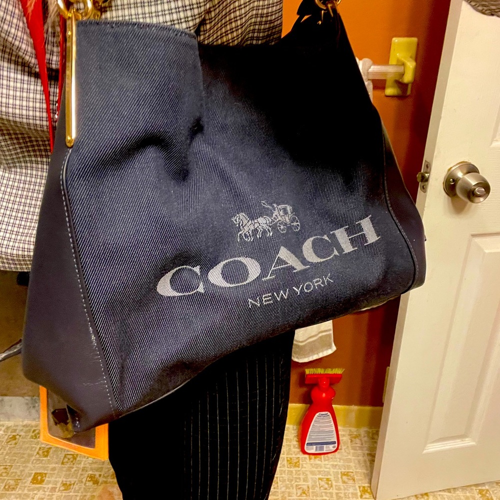 COACH barrel bag